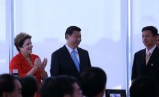 中国巴西元首出席百度巴西葡语搜索引擎启动